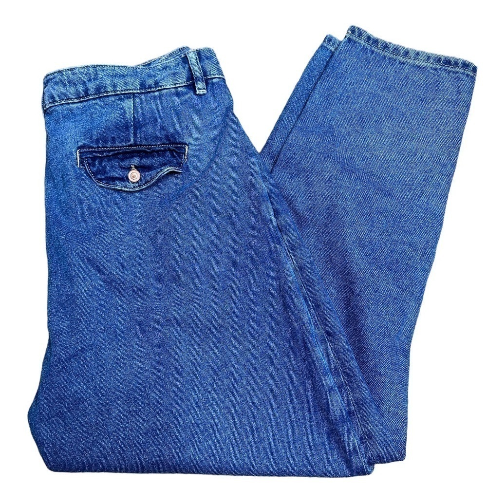 ASOS jeans button back pocket 33x30